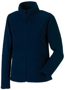 Russell RU8700F - Ladies Full Zip Outdoor Fleece French Navy