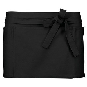 Kariban K886 - BARMAN APRON - BISTRO STYLE WAIST APRON Black