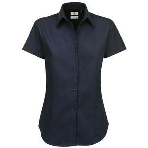 B&C Collection B713F - Sharp short sleeve /women Navy