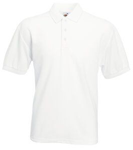 Fruit of the Loom SS402 - 65/35 Polo White