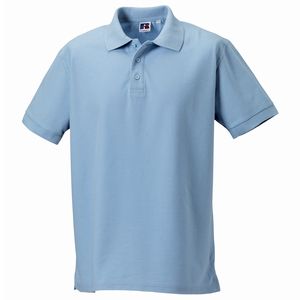 Russell J577M - Ultimate classic cotton polo Sky