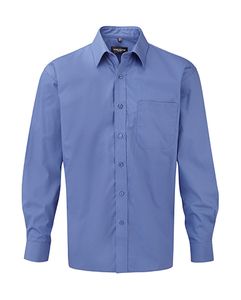 Russell Europe R-936M-0 - Cotton Poplin Shirt LS