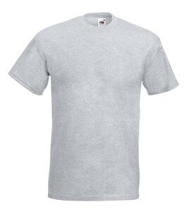 Fruit of the Loom 61-044-0 - Men's Super Premium 100% Cotton T-Shirt Heather Grey