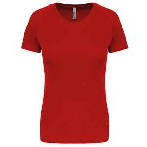 ProAct PA439 - LADIES' SHORT SLEEVE SPORTS T-SHIRT Red