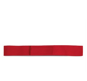 K-up KP066B - REMOVABLE RIBBON BAND FOR PANAMA & BOATER HATS Red