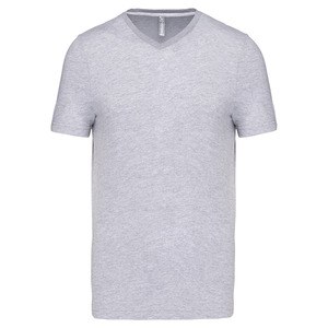 Kariban K357 - MEN'S SHORT SLEEVE V-NECK T-SHIRT Oxford Grey