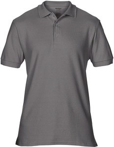 Gildan GI85800 - PREMIUM COTTON ADULT DOUBLE PIQUÉ SPORT SHIRT Charcoal