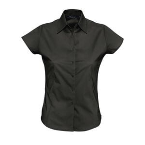 SOL'S 17020 - Excess Short Sleeve Stretch Women's Shirt Black