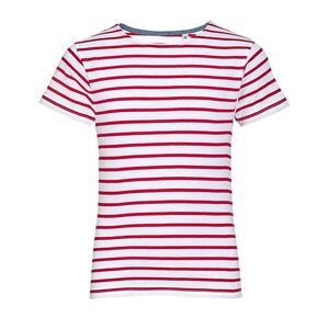 SOLS 01400 - MILES KIDS Kids Round Neck Striped T Shirt