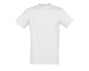 SOL'S 11380 - REGENT Unisex Round Collar T Shirt Blanc chiné