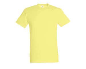 SOL'S 11380 - REGENT Unisex Round Collar T Shirt Jaune pâle
