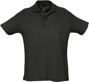 SOL'S 11342 - SUMMER II Men's Polo Shirt Black