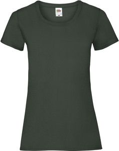 Fruit of the Loom SC61372 - Women's Cotton T-Shirt Bottle Green