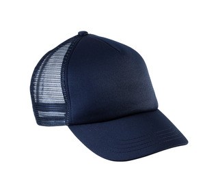 K-up KP143 - KIDS TRUCKER MESH CAP - 5 PANELS Navy