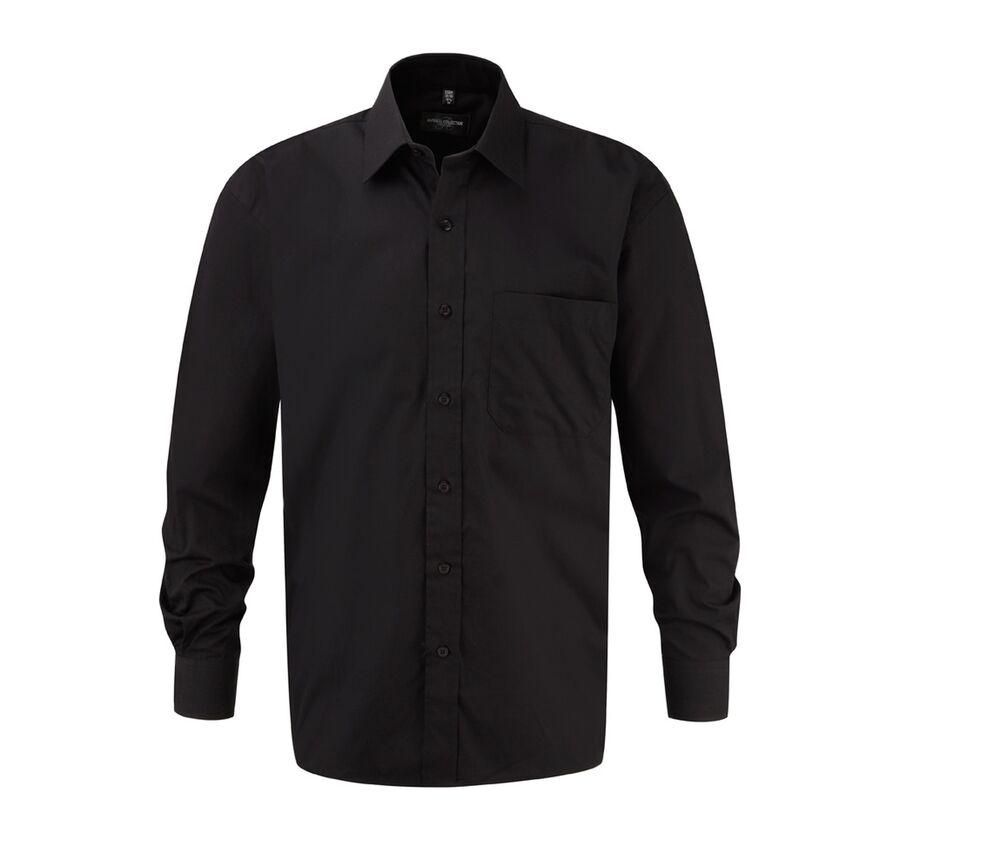 Russell Collection JZ936 - Men's 100% Cotton Poplin Shirt