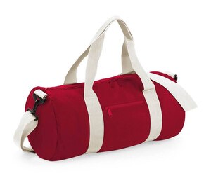 Bag Base BG144 - Original Barrel Bag Classic Red/Off White