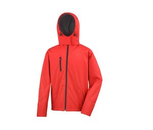 Result RS230 - Performance Hooded Jacket Red/Black