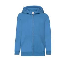 Fruit of the Loom SC379 - Hooded Sweat Jacket (62-045-0) Azure Blue