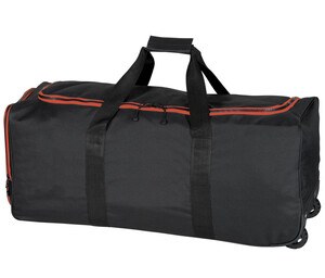 Black&Match BM909 - Trolley Bag Black/Orange
