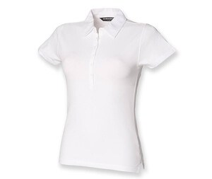 Skinnifit SK042 - Women's stretch polo shirt White