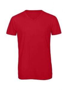 B&C BC057 - TM057 V Tri-Blend Men Red