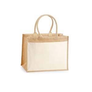 WestFord Mill WM425 - Cotton pucket jute gift bag