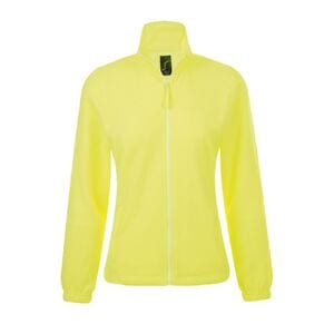 SOL'S 54500 - NORTH WOMEN Zipped Fleece Jacket Neon Yellow