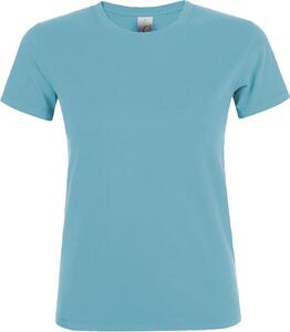 SOL'S 01825 - REGENT WOMEN Round Collar T Shirt Atoll Blue