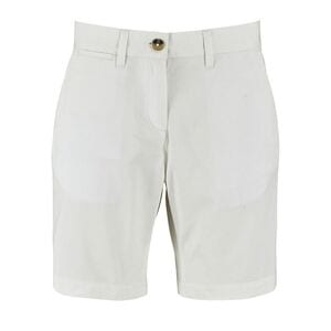 SOL'S 02762 - Jasper Women Chino Shorts White