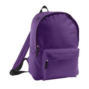 SOL'S 70100 - RIDER 600 D Polyester Rucksack Dark Purple