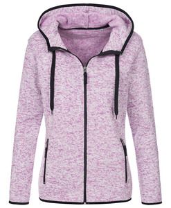 Stedman STE5950 - active knit women's fleece jacket Purple Melange