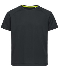 Stedman STE8570 - Crew neck T-shirt for children Stedman - ACTIVE 140 Black Opal