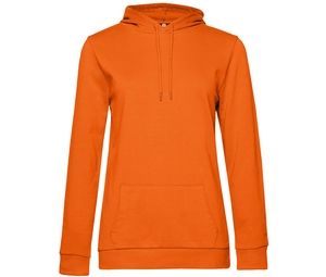 B&C BCW04W - Hooded sweatshirt # woman Pure Orange
