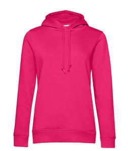 B&C BCW34B - Women's organic hoodie Magenta Pink