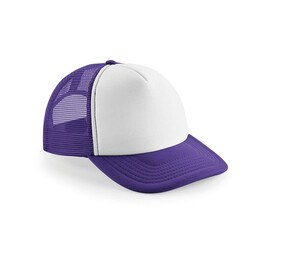 Beechfield BF645 - Vintage Snapback Trucker Purple / White