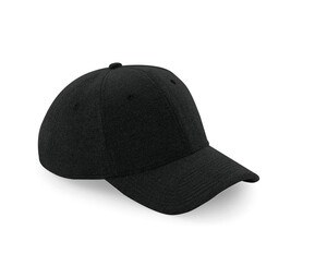 Beechfield BF677 - 6 Panel Baseball Cap Black