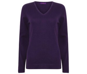 Henbury HY721 - Womens v-neck sweater