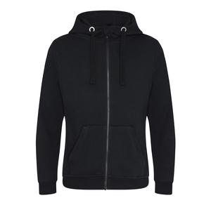 AWDIS JUST HOODS JH150 - Graduate Heavy Zip-Up Hoodie Jet Black