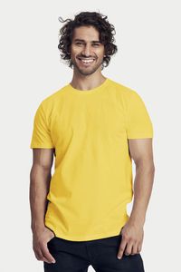 Neutral O61001 - Men's fitted T-shirt Yellow