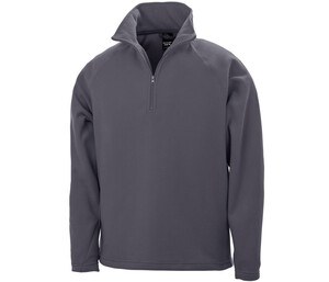 Result RS112 - Zipped collar lightweight microfleece