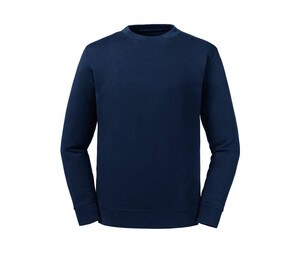RUSSELL RU208M - Sweat organique réversible French Navy