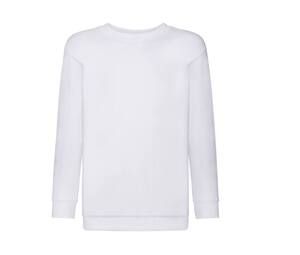 Fruit of the Loom SC351 - Children's Round Neck Sweatshirt White