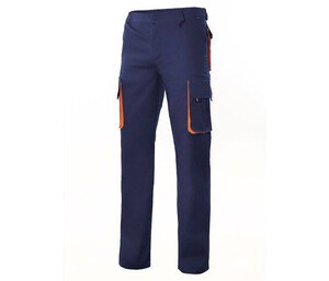 VELILLA V3004 - TWO-TONE MULTI-POCKET PANTS