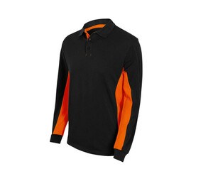 VELILLA V5514 - Two-Tone Polo Shirt Long Sleeves