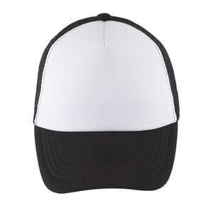 SOL'S 03091 - Bubble Kids Kids' Five Panel Mesh Cap White / Black