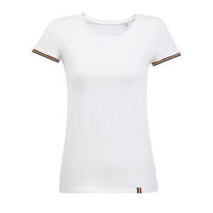 SOL'S 03109 - Rainbow Women Short Sleeve T Shirt Light grey