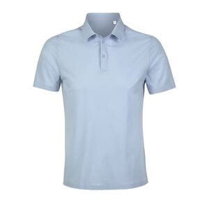 NEOBLU 03190 - Oscar Men Mercerised Jersey Polo Shirt Soft Blue