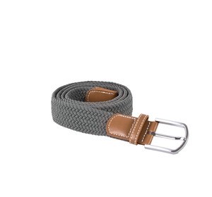 K-up KP805 - Braided elasticated belt Dark Grey