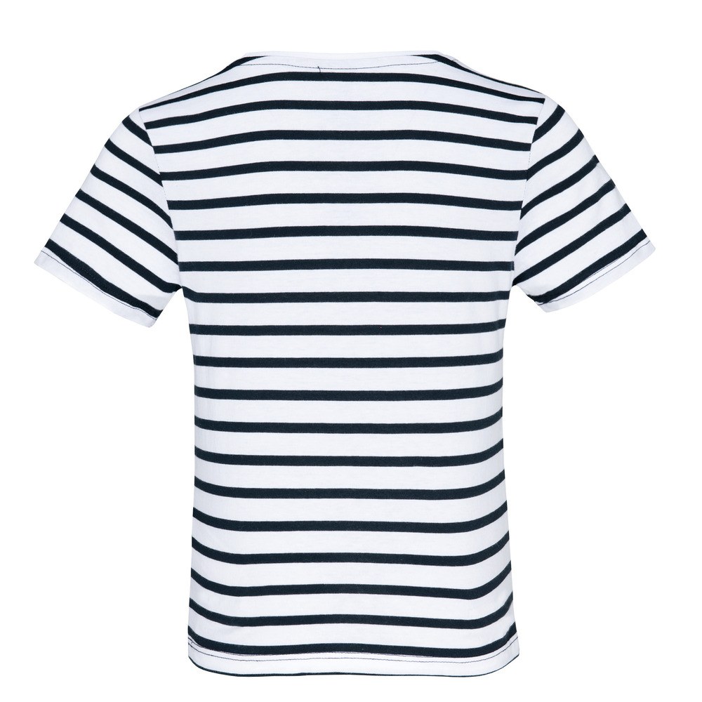 Kariban K379 - Kids' striped short sleeve sailor t-shirt with pocket