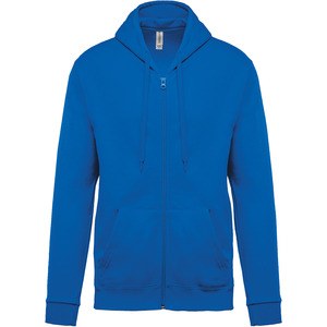Kariban K479 - Zipped hooded sweatshirt Light Royal Blue